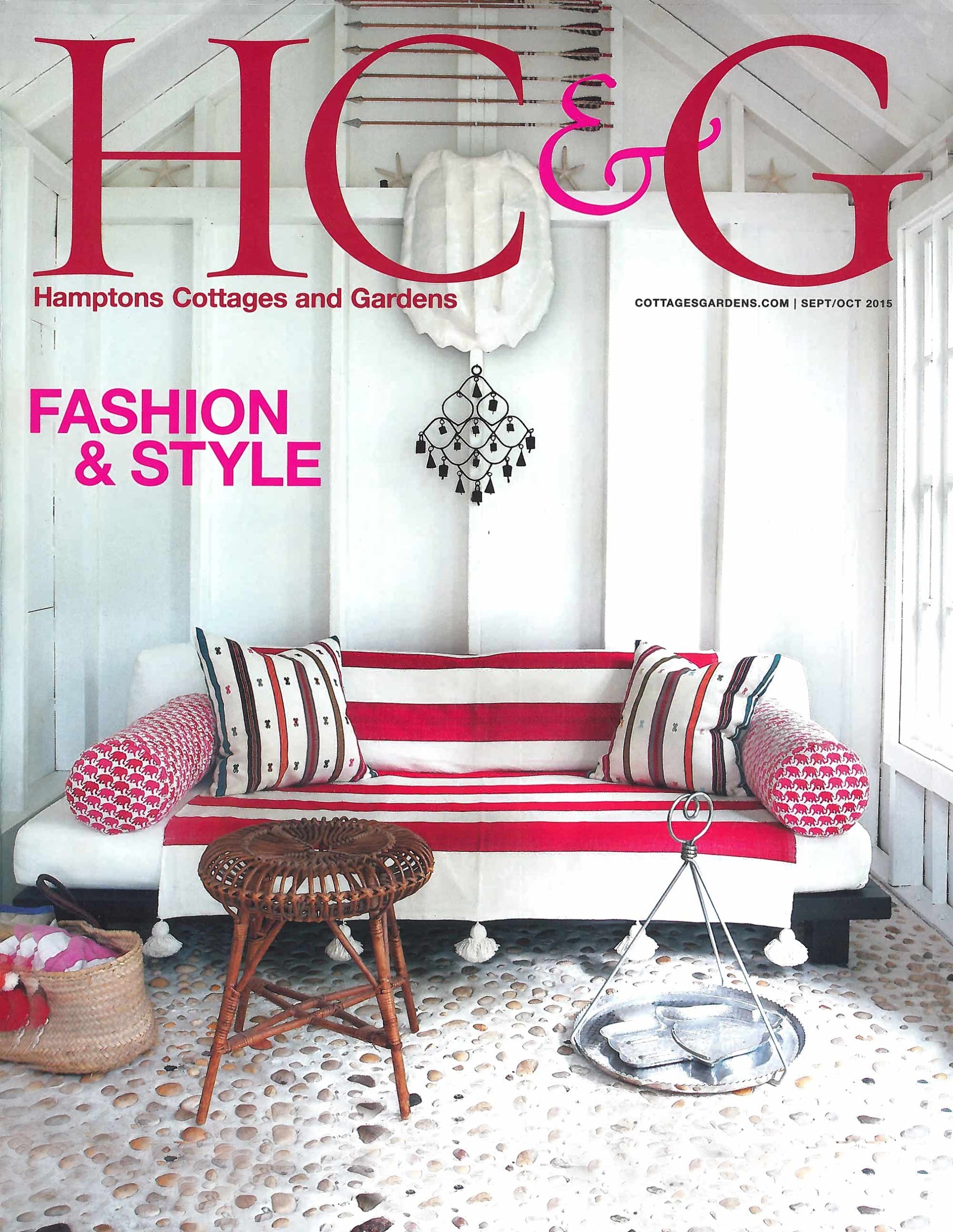 Hamptons Cottages and Gardens Sept Oct 2015 Stedila Design